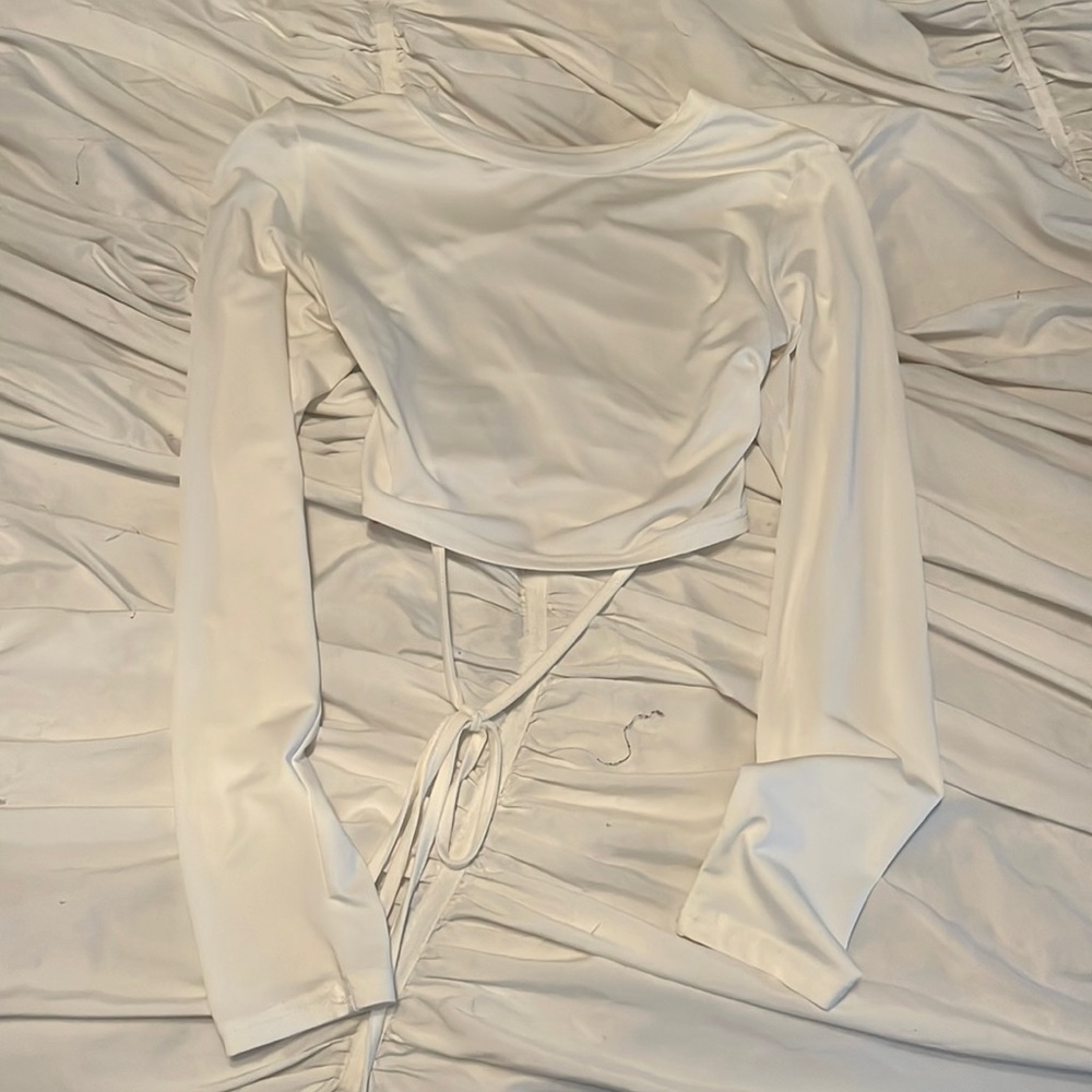 Shein Cropped Long Sleeve top